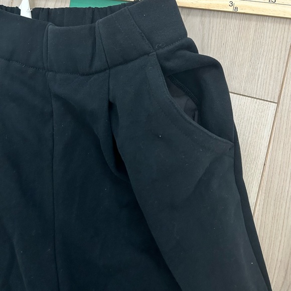 Halara High Waisted Plicated Side Pocket Wide Leg Fleece Casual Cotton Pants XS - Picture 5 of 7